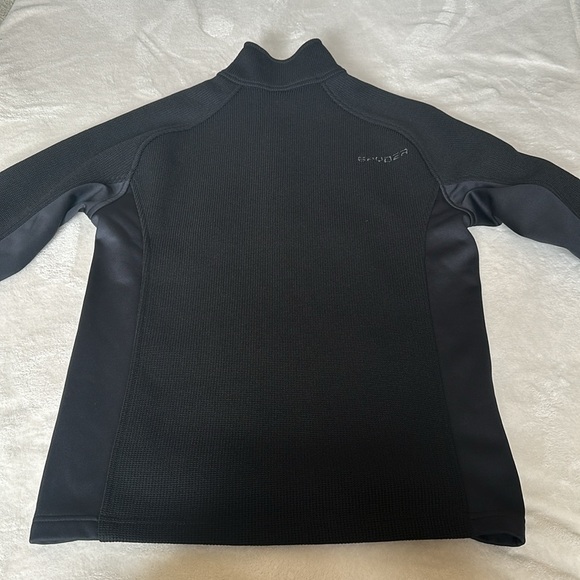 Spyder Black Track Jacket - Picture 7 of 11